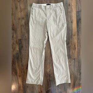 Banana Republic “Logan” Tailored Pants – Size 4 – Khaki Beige